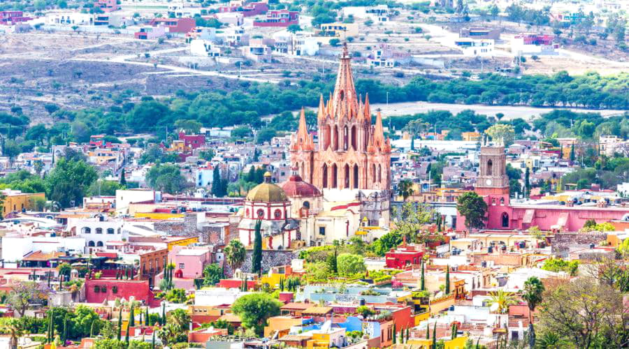 ¿Cuáles son las opciones de vehículos más populares en San Miguel De Allende?